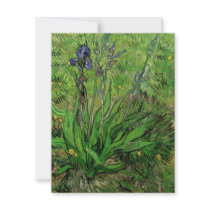 Van Gogh Iris Invitation