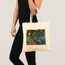 Van Gogh Irises Canvas Bag