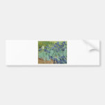 Van Gogh Irises Bumper Sticker