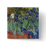 Van Gogh Irises Pin