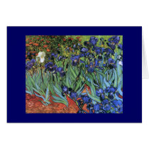 Van Gogh Irises Card