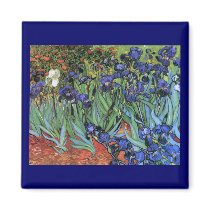 Van Gogh Irises Fridge Magnets