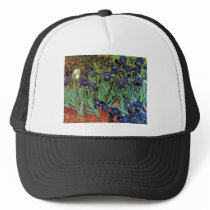 Van Gogh Irises Trucker Hat
