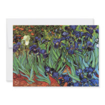 Van Gogh Irises Invitation