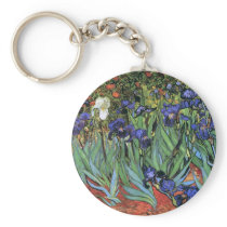 Van Gogh Irises Keychains