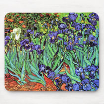 Van Gogh Irises Mousepad