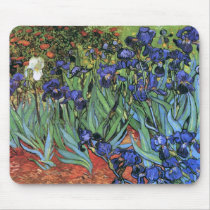 Van Gogh Irises Mousepad
