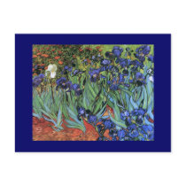 Van Gogh Irises Postcard
