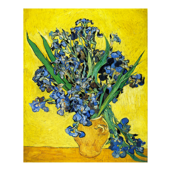 Van Gogh Irises Poster Van Gogh Irises Poster