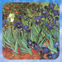 Van Gogh Irises Stickers