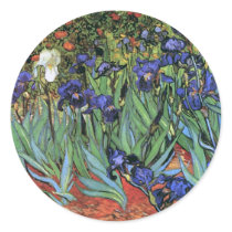 Van Gogh Irises Stickers