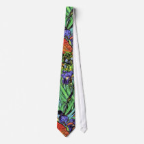 Van Gogh Irises Tie