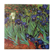 Van Gogh Irises Tile