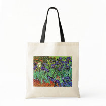 Van Gogh Irises Tote Bag