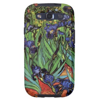 Van Gogh Irises, Vintage Post Impressionism Art Galaxy SIII Case