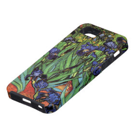 Van Gogh Irises, Vintage Post Impressionism Art iPhone 5 Covers