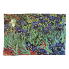 Van Gogh Irises, Vintage Post Impressionism Art Kitchen Towels