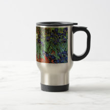 Van Gogh Irises, Vintage Post Impressionism Art Mugs