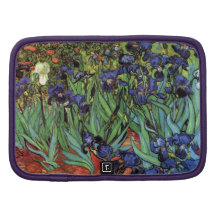 Van Gogh Irises, Vintage Post Impressionism Art Planner