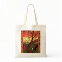 Van Gogh Japonaiserie Flowering Plum Tree Bag