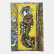 Van Gogh Japonaiserie Oiran Kitchen Towel