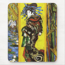 Van Gogh Japonaiserie Oiran Mouse Pad