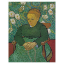 VAN GOGH - LA BERCEUSE (AUGUSTINE ROULIN) FLYER DESIGN