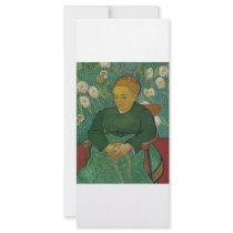 VAN GOGH - LA BERCEUSE (AUGUSTINE ROULIN) rack cards by belablack VAN GOGH - LA BERCEUSE (AUGUSTINE ROULIN) rack cards