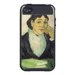 Van Gogh, L'Arlesienne (Madame Ginoux) Portrait iPhone 4/4S Case