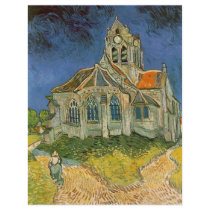 VAN GOGH - L'EGLISE D'AUVERS-SUR-OISE letterhead