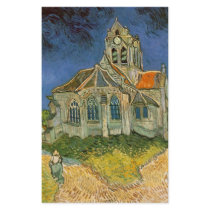 VAN GOGH - L'EGLISE D'AUVERS-SUR-OISE stationery