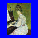 Van Gogh; Marguerite Gachet at the Piano postcards