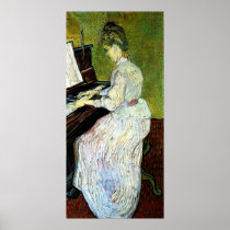 Van Gogh; Marguerite Gachet at the Piano Posters