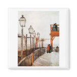 Van Gogh Montmartre Fridge Magnet