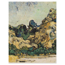 VAN GOGH - MOUNTAINS AT SAINT-REMY letterhead by belablack VAN GOGH - MOUNTAINS AT SAINT-REMY letterhead