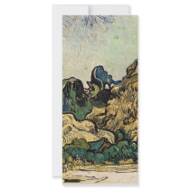 VAN GOGH - MOUNTAINS AT SAINT-REMY rack cards