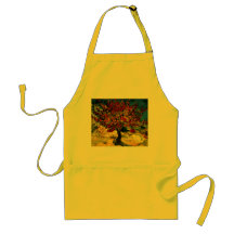 Van Gogh Mulberry Tree (F637) Fine Art Apron