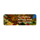 Van Gogh Mulberry Tree (F637) Fine Art Return Address Labels