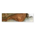 Van Gogh Nude Woman Reclining, from Back Bumper Sticker