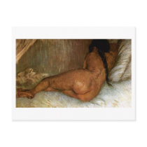 Van Gogh Nude Woman Reclining, from Back Post Cards