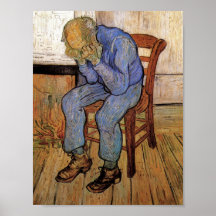 Van Gogh Old Man in Sorrow (F702) Print
