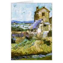Van Gogh Old Mill Card