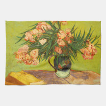 Van Gogh Oleanders Kitchen Towel