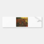 Van Gogh Painting: The Red Vineyard Bumper Stickers