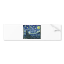 Van Gogh Paintings: Starry Night Van Gogh Bumper Sticker