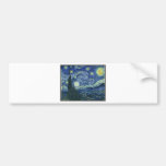 Van Gogh Paintings: Starry Night Van Gogh Bumper Sticker