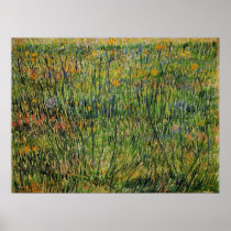Van Gogh; Pasture in Bloom Print