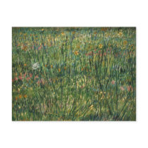 van gogh - patch of grass postcards by rahulbiswas van gogh - patch of grass postcards