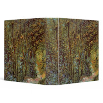 Van Gogh; Path in the Woods 3 Ring Binder