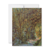 Van Gogh; Path in the Woods Announcement